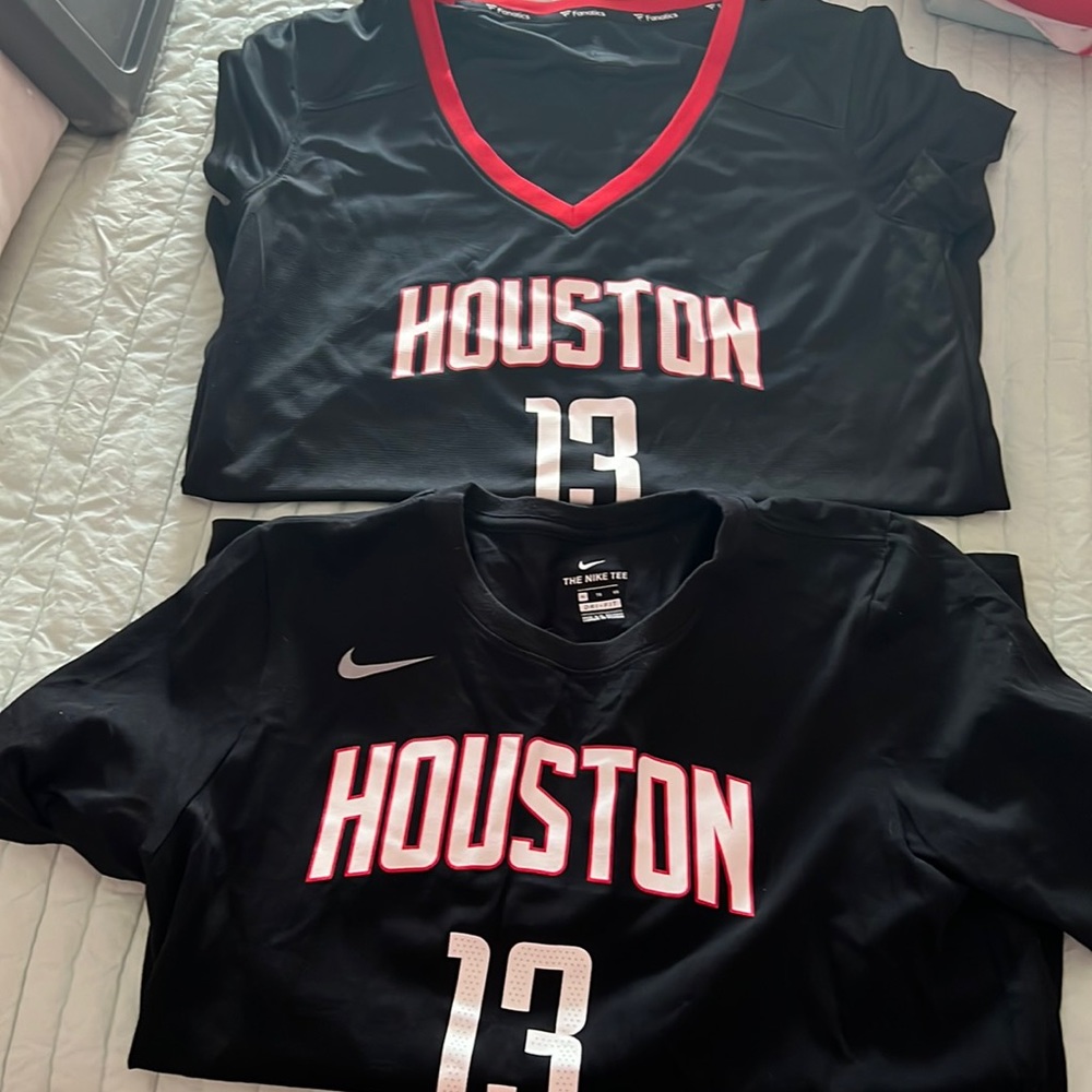 Black jersey & shirt